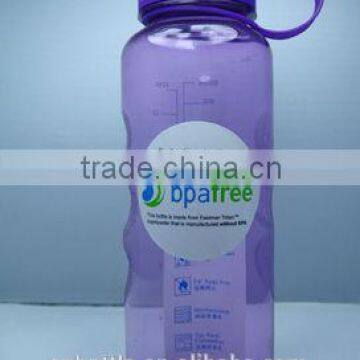 clear plastic tritan bottle bpa free 650ml