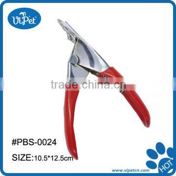 Red finger pliers for pet grooming