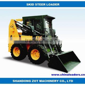 China CE skid steer loader for sale JC100 Deutz diesel engine Imported hydraulic system