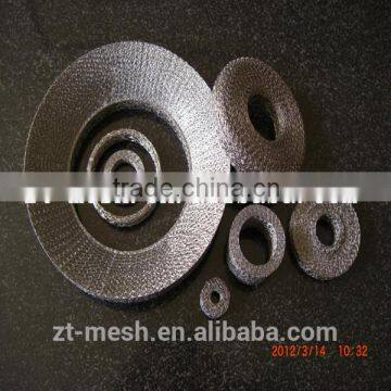 China Alibaba 304 316knitted EMI shielding gasket/low frequency magnetic shielding gasket