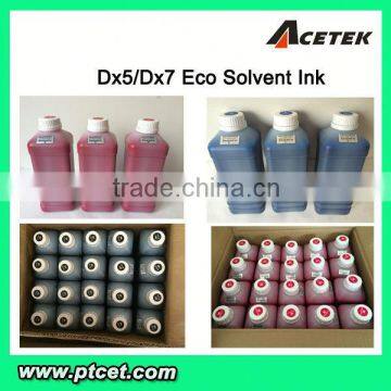 Acetek Brand eco-sol max ink for polar X6-2600 printer