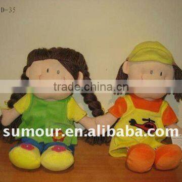 Plush Doll Gift Toy Girl Doll and Boy Doll