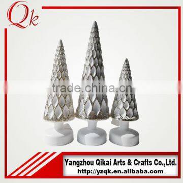 salable glass christmas tree with led light for europe and US market