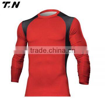 Wholesale Long Sleeve Compression Shirts Rash Guard photo-3