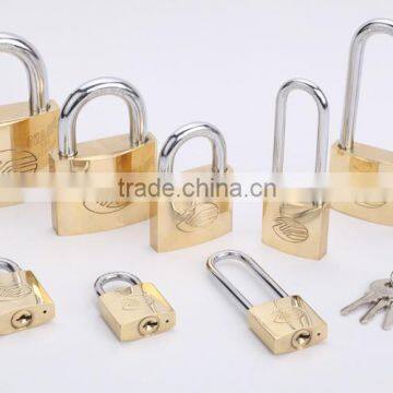 security padlock with brass material for your house