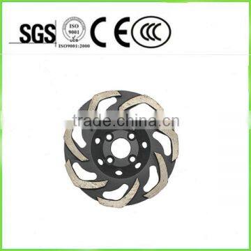 Newest design superior quality diamond mental grinding cup wheel