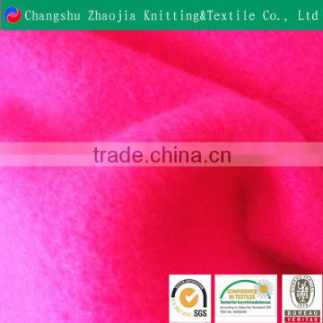 Changshu hot sell polar fleece winter bed sheet brushed polyester fabric manufacture