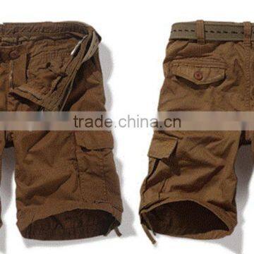 2016 Latest Design Mens Heavy Cotton Heavy Washed Cargo Shorts for Summer photo-5