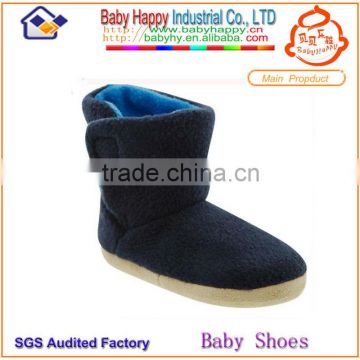 Warm Wholesale Top selling Soft Sole Slip-on Heat Extraction Black Girl Baby Crib Boots