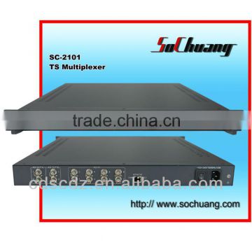 8in1 ts multiplexer /multiplexer SC-2101