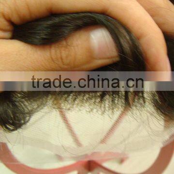 High Quality Invisble Knots Stock All Swiss/French Lace Men's Hairpieces,toupees,wigs Quality Choice photo-6