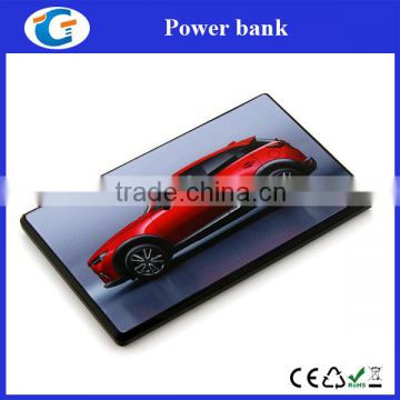 full color printing custom design 2200mAh mobile phone mini power bank