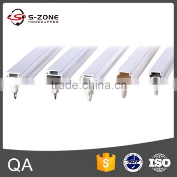 good quality pvc curtain track rail and pvc double curtain rail