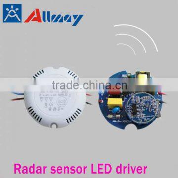 18w smart microwave sensor driver dimming motion sensor