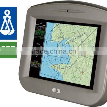 12.1" aluminum Full IP 67 Panel PC with waterproof, 2G ram, fanless system integrated with Intel Atom