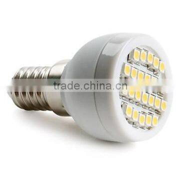 E14 1W 24x3528SMD 60LM 2700K Warm White Light LED Spot Bulb (220-240V)