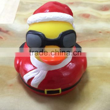 2016 newest promotional christmas rubber duck