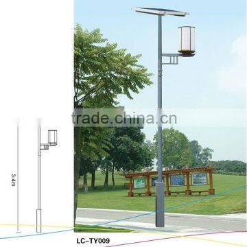 ledcent new design Led garden light 3.5M height iron pole solar panel battery                        
                                                Quality Choice