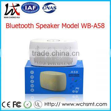 Factory Wholesale Portable Wireless Mini Bluetooth Speaker OEM/ODM With LED Light FM Radio TF Card photo-6