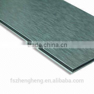 Brushed Interior Aluminum Composite Panel Wall Cladding