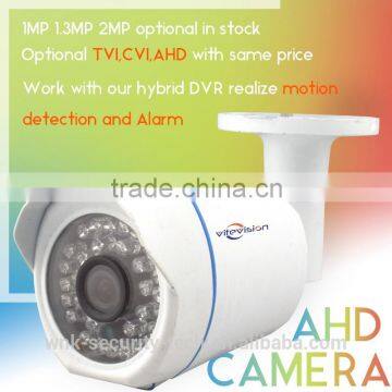 Vitevison CCTV IR waterproof RoHS FCC CE approved AHD CVI TVI optional security camera