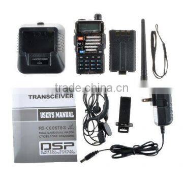 Cheap VHF & UHF Dual Band Baofeng Walkie Talkie UV-5RE Vhf/uhf Handheld Two Way Radio