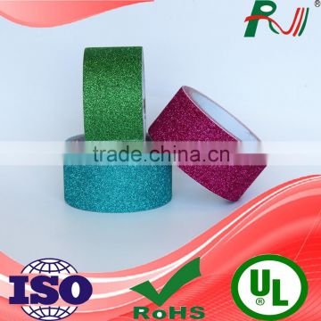 High quality DIY holiday decoration glitter tape