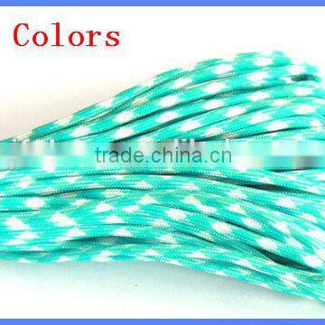 100 Meters In Roll 300 Colors Wholesale Polyester 550 Survival Paracord Rope