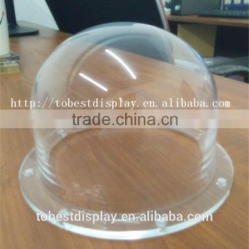 Custom clear acrylic dome, transparent plastic dome, small acrylic dome