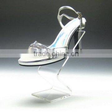 Slat Wall Acrylic Shoe Display, Shoes Display Rack photo-2