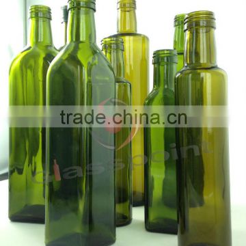 500ml 750ml 1000ml Green Olive Oil Glass Bottle of Different Sizes Wholesale