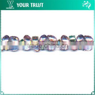 Wedding Bridal Flower 3MM Crystal RhinestoneTrimming for Dress photo-5