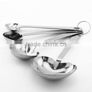 Hot sale passed FDA or LFGB 4pc set stainless steel spoon