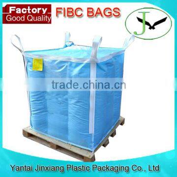 hotsale virgin polypropylene waterproof big ton fibc bags with pp inner corner from China