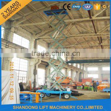 20m telescopic mobile elevating hydraulic lift scaffolding for building