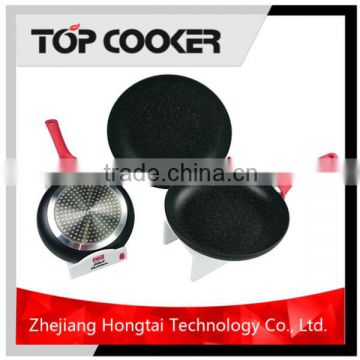 Hot selling aluminium non-stick marble frying pan