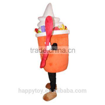HI EN71 High Quality Plush Custom Ice Cream Mascot Costume for Sale photo-3