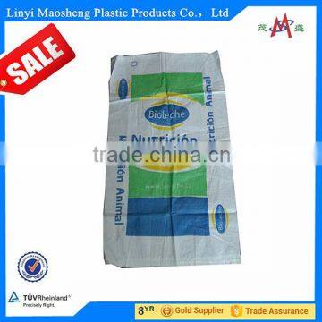 50kg Plastic Transparent Eva Bag With Logo Bags of Rice,fertilizer Packaging pp Woven Bag