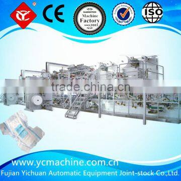 Automation Disposable Baby Diaper Making Machine