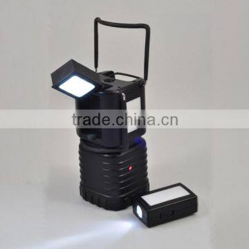 Led Camping Lantern With Detachable Flashlight and Reading Light