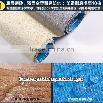 2016 production all colors commercial pvc flooring