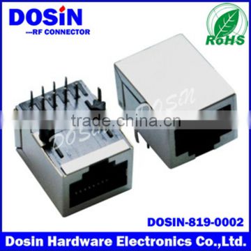 Single port side entry RJ45