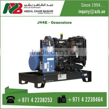 J44K Generators With Protective Grille for Fan and Rotating Parts