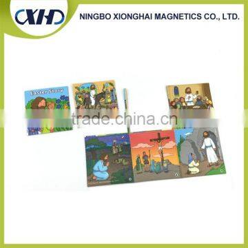 High quality cheap custom plastic magnetic puzzle pieces