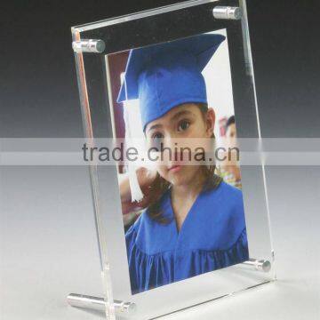 Acrylic 8x10 Double Sided Glass Photo Frame photo-3