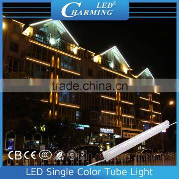 new product outdoor tube light single color tube led building lighting