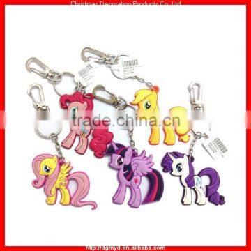 Little pony soft PVC key chain ( KMS-1141)