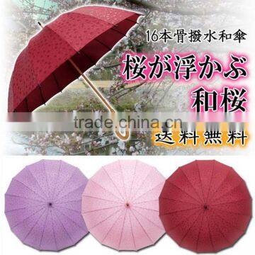 Assorted Colors Straight Umbrella With Crook Handle photo-5