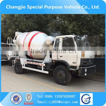 Dongfeng 4x2 6m3 concrete mixer truck for sale