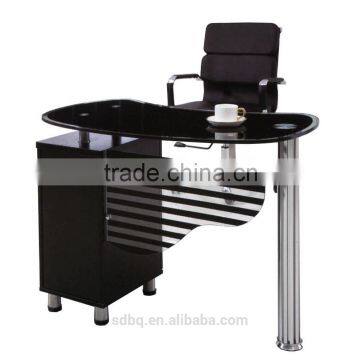 PT-D0414 Top office furniture executive glass table desk set